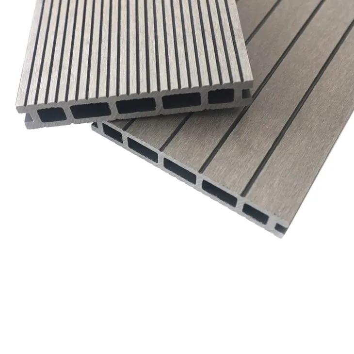 Composite Outdoor Wood Grain WPC Decking For Swimming Pool